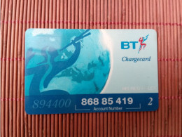 BT Chargeprepaidcard Used 2 Photos Rare ! - Otros & Sin Clasificación