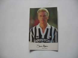 Football -  Carte Juventus Turin - Massimo Bonini - Fussball