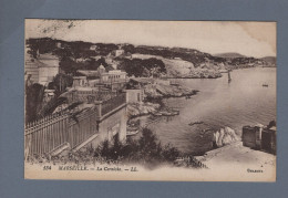 CPA - 13 - Marseille - La Corniche - Circulée En 1922 - Endoume, Roucas, Corniche, Playas