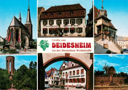 73671331 Deidesheim Kirche Gasthaus Zur Kanne Turm Deidesheimer Hof Rathaus Deid - Deidesheim