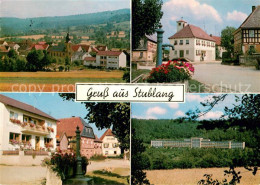 73671324 Stublang Panorama Dorfbrunnen Mit Gemeindehaus Brauerei Hennemann Sanat - Staffelstein