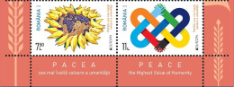 ROMANIA  2023  EUROPA CEPT- PEACE Set Of 2 Stamps  MNH** - 2023