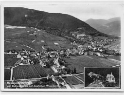 39099506 - Burrweiler, Flugzeugaufnahme Mit St. Anna-Kapelle Und St. Anna-Schutzhuette Im Kleinen Bild Gelaufen. Leicht - Landau