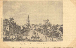 CPA - VIEUX MARLE - VUE DE LA VILLE (TRES BEAU DESSIN) - Andere & Zonder Classificatie