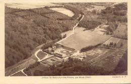 CPA - MOUY - ABBAYE ST JEAN DES VIVIERS (CLICHE Cie AERIENNE FRANCAISE) - Mouy