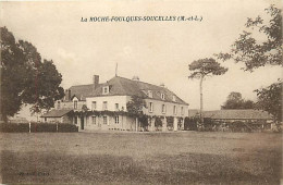 - Maine Et Loire -ref-B20- La Roche - Foulques - Soucelles - Chateau - Chateaux - - Autres & Non Classés