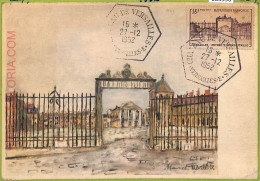 Ad3336 - FRANCE - Postal History - MAXIMUM CARD - 1952 - Versailles - Autres & Non Classés