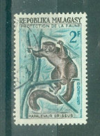 MADAGASCAR - N°357 Oblitéré. Lémuriens. Protection De La Faune. - Scimmie