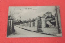 Varese Lago Maggiore Taino Le Ville Canetta E Felicita 1917 Ed. Papini - Varese