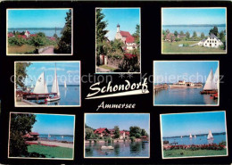 73671239 Schondorf Ammersee Kirche Ammerseepartien Schondorf Ammersee - A Identifier