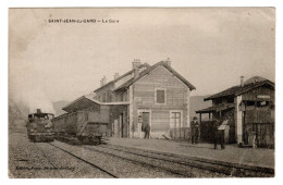 Saint Jean Du Gard , Gare , Train , Locomotive à Vapeur - Saint-Jean-du-Gard