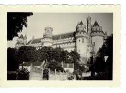 Ref 1 - Photo + Négatif :  Pierrefonds Le Chateau - France  . - Europa