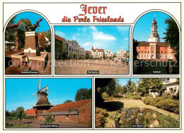 73671205 Jever Kiebitz-Brunnen Marktplatz Schloss Muehle Anlagen Am Markt Jever - Jever