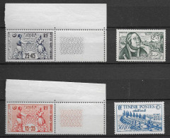 Tunisie 4 Timbres **, Côte 8 EUR (SN 2886) - Nuevos