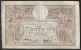 Billet 100 Francs Luc Olivier Merson - 3-11-1938 - P.62063 -  468 - 100 F 1908-1939 ''Luc Olivier Merson''