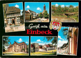 73671155 Einbeck Niedersachsen Historische Gebaeude Altstadt Brohaus Rathaus Mar - Einbeck