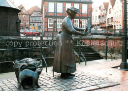 73671138 Stade Niederelbe Mutter Flint Bronzeskulptur Von Frido Mueller-Belecke  - Stade