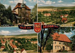 73671137 Seesen Harz Burg Sehusa Teilansicht Panorama Blick Zum Harz Gaststaette - Seesen