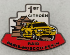 Pin's Citroën ZX Raid Paris Moscou Pékin - Citroën