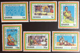 Ghana 1973 Revolution Anniversary MNH - Ghana (1957-...)