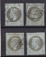 N°25; B/TB. - 1863-1870 Napoléon III Con Laureles