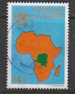 ZAIRE, USED STAMP, OBLITERÉ, SELLO USADO - Andere & Zonder Classificatie