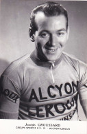 Velo - Cyclisme  - Cycliste  Joseph Groussard - Team Alcyon - Leroux - Cycling
