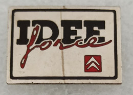 Pin's Citroën Idée Force - Citroën