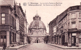 MONTAIGU - SCHERPENHEUVEL - Rue De La Station Et Basilique  - Scherpenheuvel-Zichem