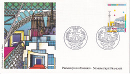 FDC 21/04/1989: "PARIS 1989" - OPERA BASTILLE - Y&T N° 2583A - 1980-1989