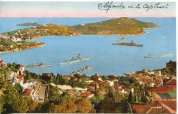 CPA - VILLEFRANCHE-SUR-MER -  ET LE CAP FERRAT - Villefranche-sur-Mer