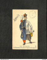 ILLUSTRATEURS - LES CONTRASTES "L'homme De Paix Et L'homme De Guerre" - PUB "A La Tentation" - J. MOTTET - Non Classificati