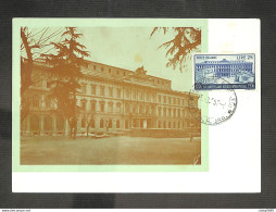 ITALIE - ITALIANA - Carte MAXIMUM 1957 - ROMA - Palazzo Delle Casse Di Risparmio Postali - Cartas Máxima