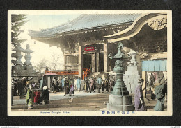 JAPON - TOKYO - Asakusa Temple - 1912 - RARE - Tokyo