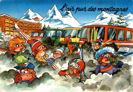 O5 - Carte Postale - Humour - L'air Pur Des Montagnes - Humour