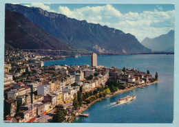 Montreux - La Grand Rue Et Le Débarcadère - Montreux