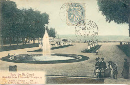 CPA -SAINT CLOUD - GRANDES EAUX AVENUE DE L'ORANGERIE - Saint Cloud