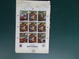 GROOT FORMAAT  LOT84   /LETTRE PARAGUAY  1982 - Cartas & Documentos