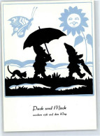 51445706 - Puck Und Muck Katze Schmetterling - Fairy Tales, Popular Stories & Legends