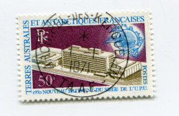 T. A.A. F. N°33 O  NOUVEAU BATIMENT DE L'U. P. U. A BERNE - Used Stamps