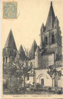 CPA - LOCHES - COLLEGIALE DE SAINT-OURS - Loches