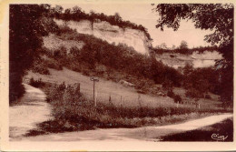 CPA - NOLAY - LES ROCHES DE LA TOURNEE (RARE CLICHE) - Sonstige & Ohne Zuordnung