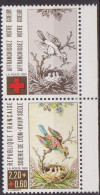 N° 2612 A ** - FRANCE - Soieries De Lyon, Oiseau Nourrissant Ses Oisillons, Croix Rouge - 1989 - Neufs