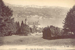 CPA - LAC DU BOURGET - CHATEAU SAINT GILLES (PARFAIT ETAT) - Le Bourget Du Lac