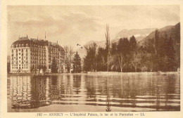 CPA - ANNECY - L'IMPERIAL PALACE, LE LAC ET LE PARMELAN - Annecy