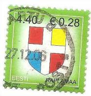 (!) Estonia , Estland  2006 Stamp Logo Rapla City  Mi # 565   (  O ) Used - Estland