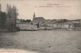 WA 22-(11) CASTELNAUDARY - L' ILE ET LA VUE GENERALE - PHOT. TARNAISE POUX , ALBI  - 2 SCANS - Castelnaudary