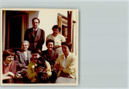 40138506 - Dackel Dackel Mit Seiner Familie Foto 1958 - Dogs