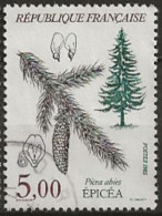 FRANCE - Arbre : Épicéa - Picea Abies - Oblitérés