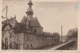 WA 25-(12) VILLEFRANCHE DE ROUERGUE - LA CHAPELLE DES PENITENTS NOIRS - 2 SCANS - Villefranche De Rouergue